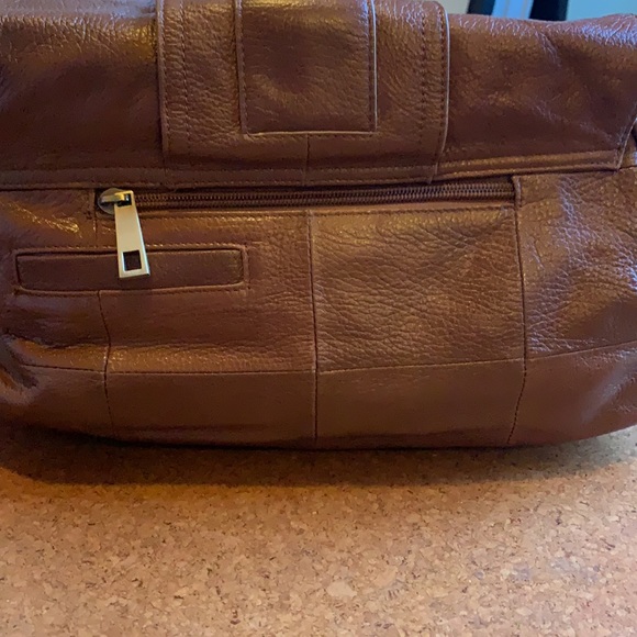 Chocolat Blu Leather Shoulder Bag - Picture 3 of 9